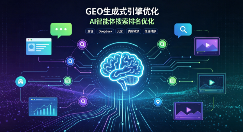 贵南县GEO 浪潮来袭：生成式引擎优化崛起，创作者争抢豆包、DeepSeek、元宝智能体流量入口